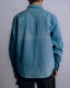 ��RAISED BY WOLVES/�쥤���ɥХ�����֥���WESTERN OVERSHIRT Ĺµ����� / WASHED DENIM