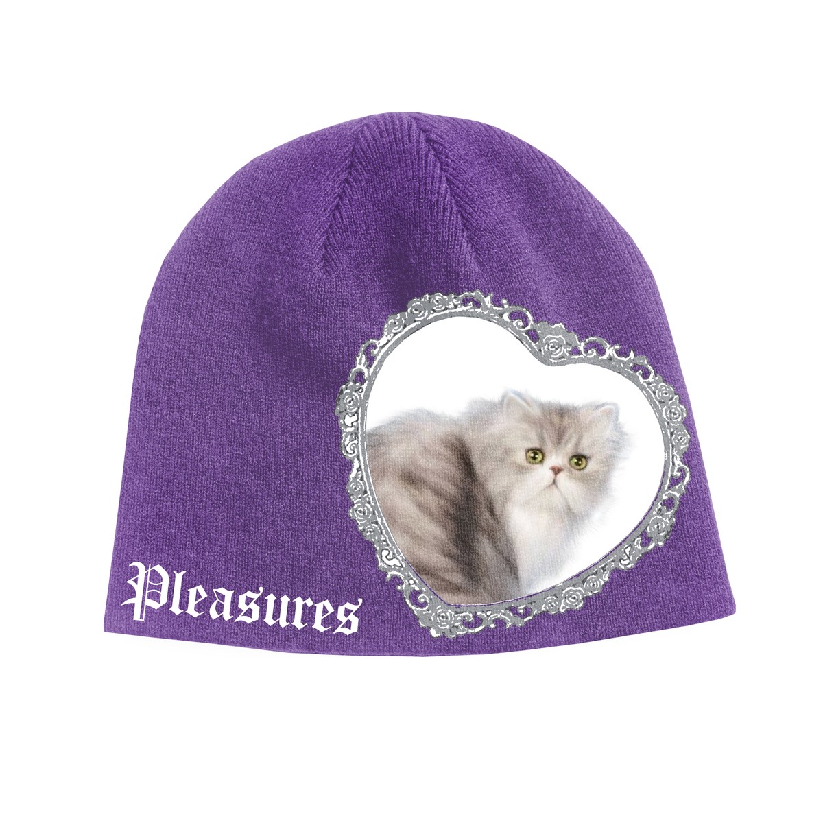 ��PLEASURES/�ץ쥸�㡼����KITTY SKULLY �˥å�˹ / EGGPLANT