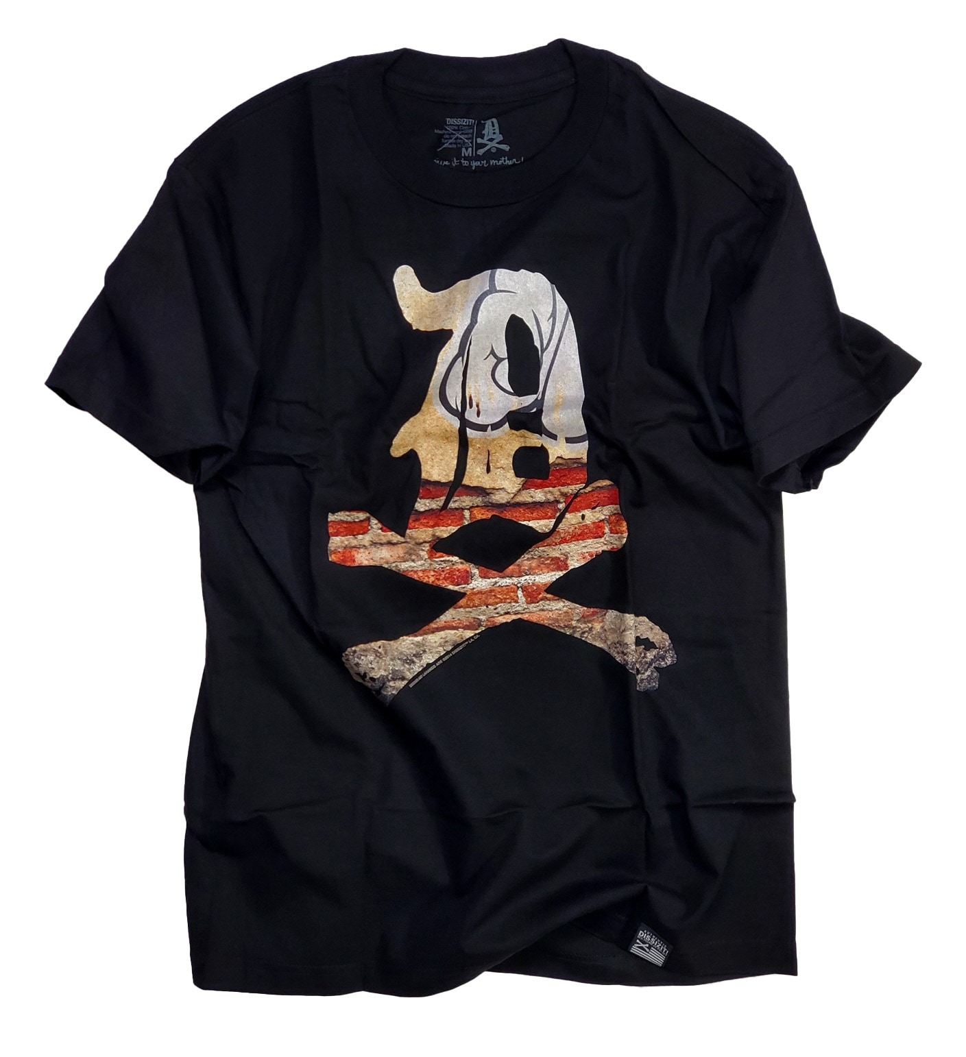 ��DISSIZIT/�ǥ����������åȡ�DxB WALL TEE T����� / BLACK �֥�å�