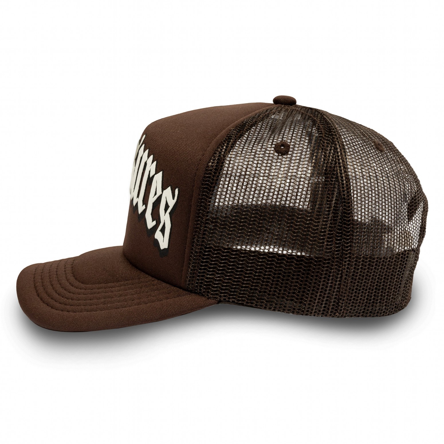 PLEASURES/ץ쥸㡼TWITCH TRUCKER CAP å / BROWN