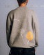 ��RAISED BY WOLVES/�쥤���ɥХ�����֥���DMA INTARSIA SWEATER �������� / HEATHERED GREY