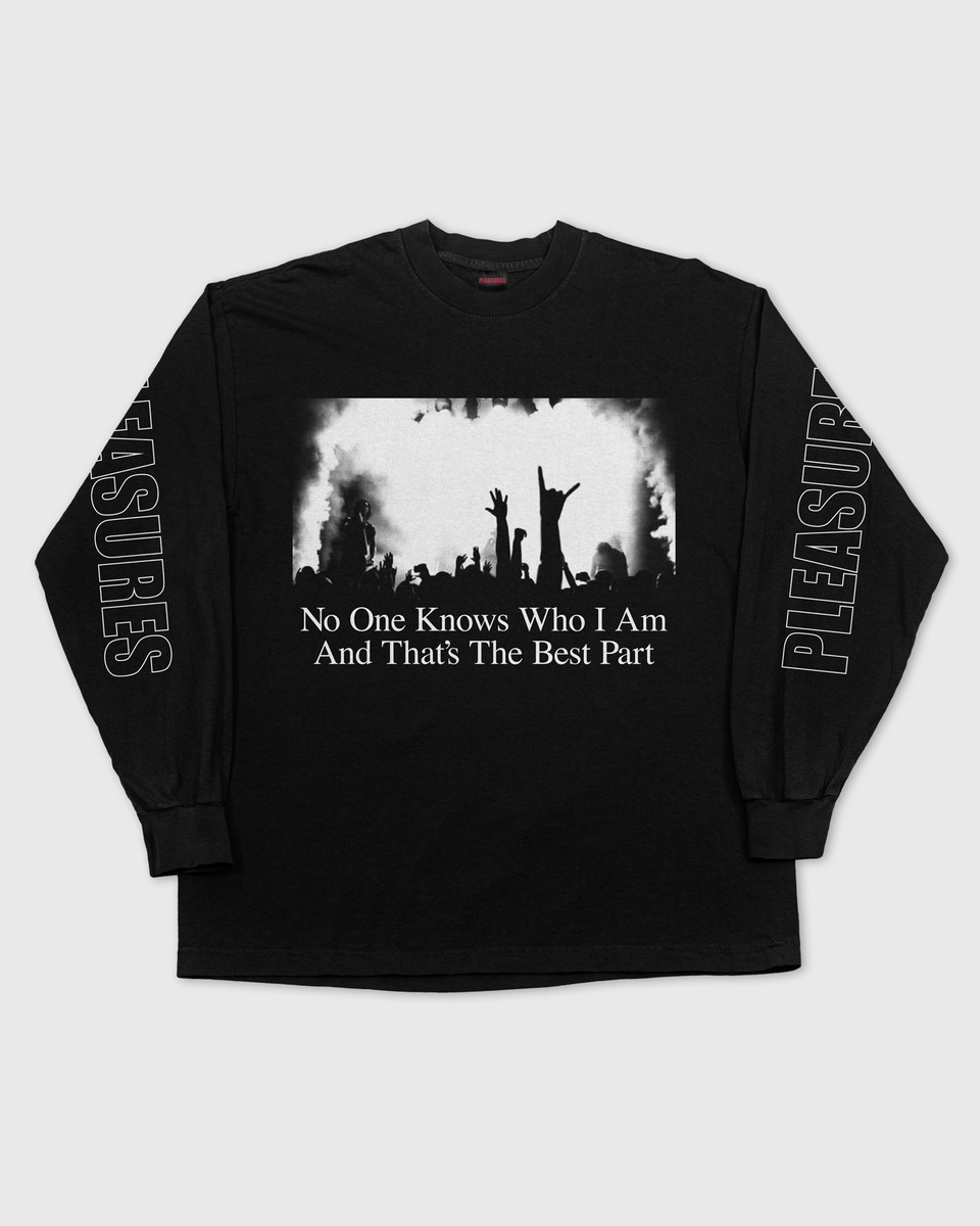 ��PLEASURES/�ץ쥸�㡼����INCOGNITO LONG SLEEVE ĹµT����� / BLACK