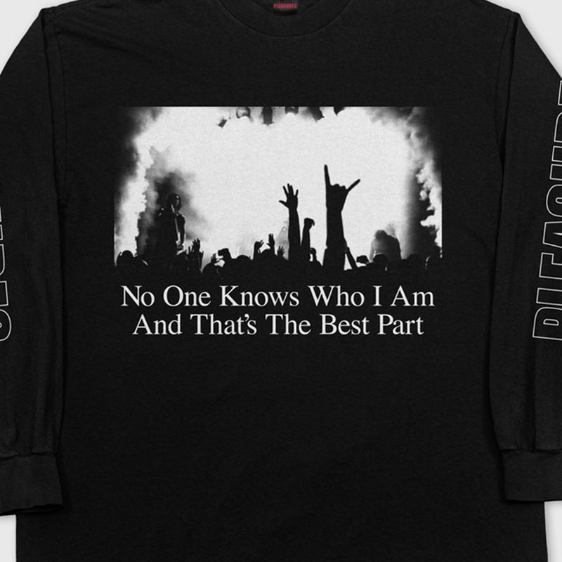 ��PLEASURES/�ץ쥸�㡼����INCOGNITO LONG SLEEVE ĹµT����� / BLACK