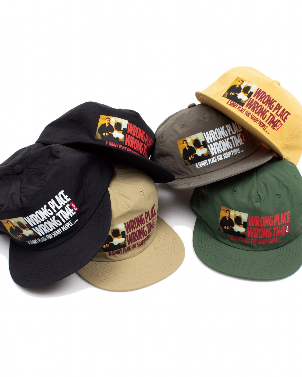 ��ACAPULCO GOLD/�����ץ륳 ������ɡ�UNLUCKY 5PANEL LT. WEIGHT NYLON SNAPBACK ����å� / CYPRESS