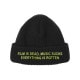 ��PLEASURES/�ץ쥸�㡼����CRITIC BEANIE �˥å�˹ / BLACK