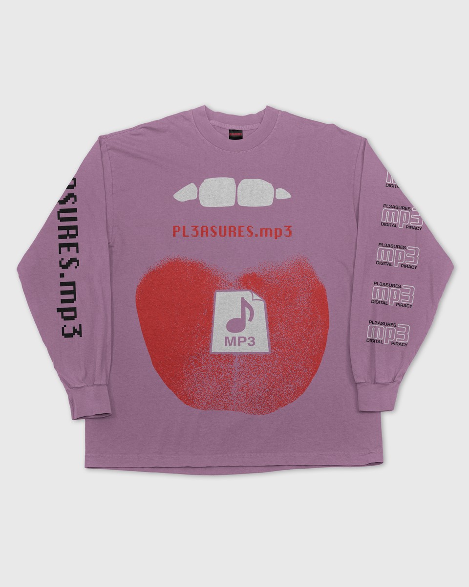 ��PLEASURES/�ץ쥸�㡼����PIRACY LONG SLEEVE ĹµT����� / MAUVE
