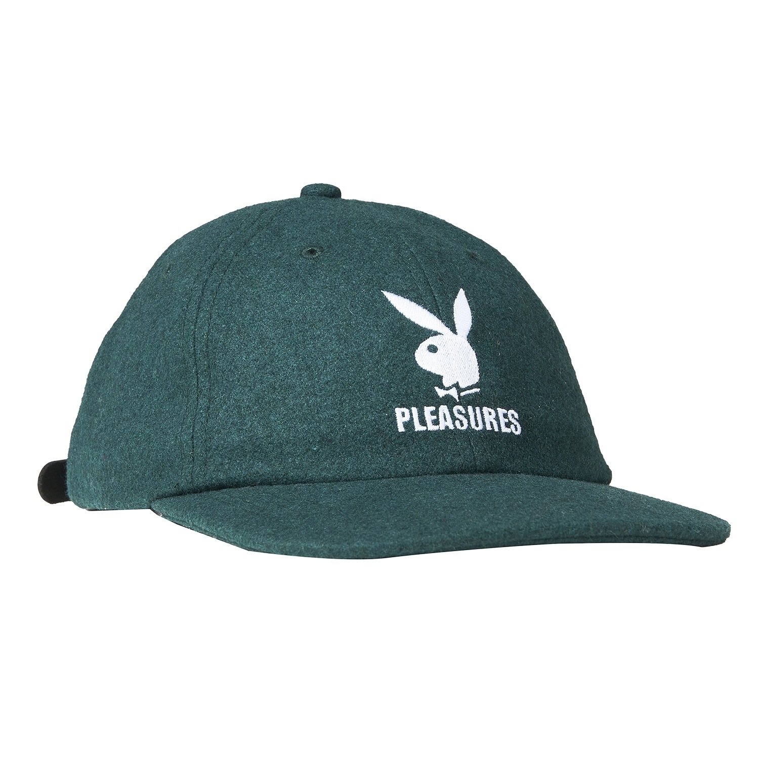 PLEASURES/ץ쥸㡼PLAYBOY/ץ쥤ܡPB WOOL STRAPBACK HAT ȥåץХåå / FOREST ꡼