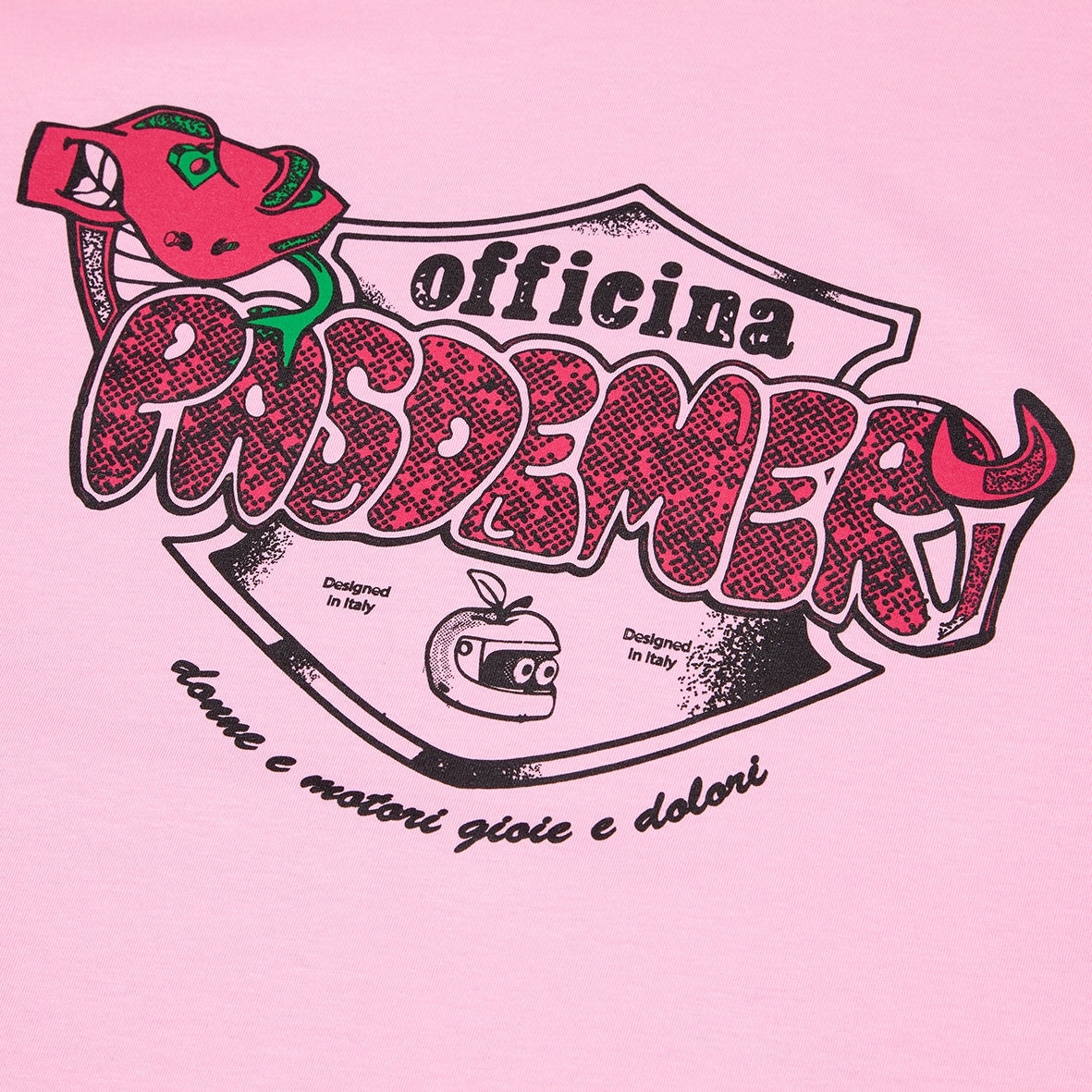 PAS DE MER/ѥɥOFFICINA T-SHIRT T / PINK