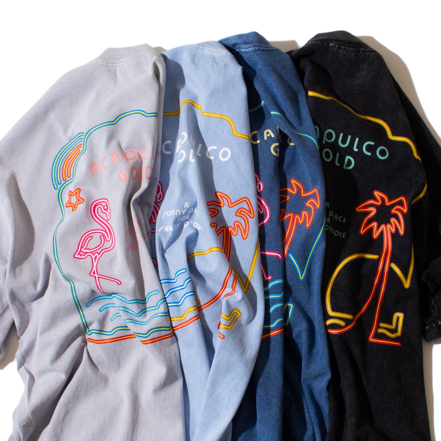 ACAPULCO GOLD/ץ륳 ɡNIGHT CLUB TEE (WORN EFFECT WASHD)  T / ARCTIC