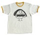 PLEASURES/ץ쥸㡼MOUTHFUL RINGER T-SHIRT T / NATURAL