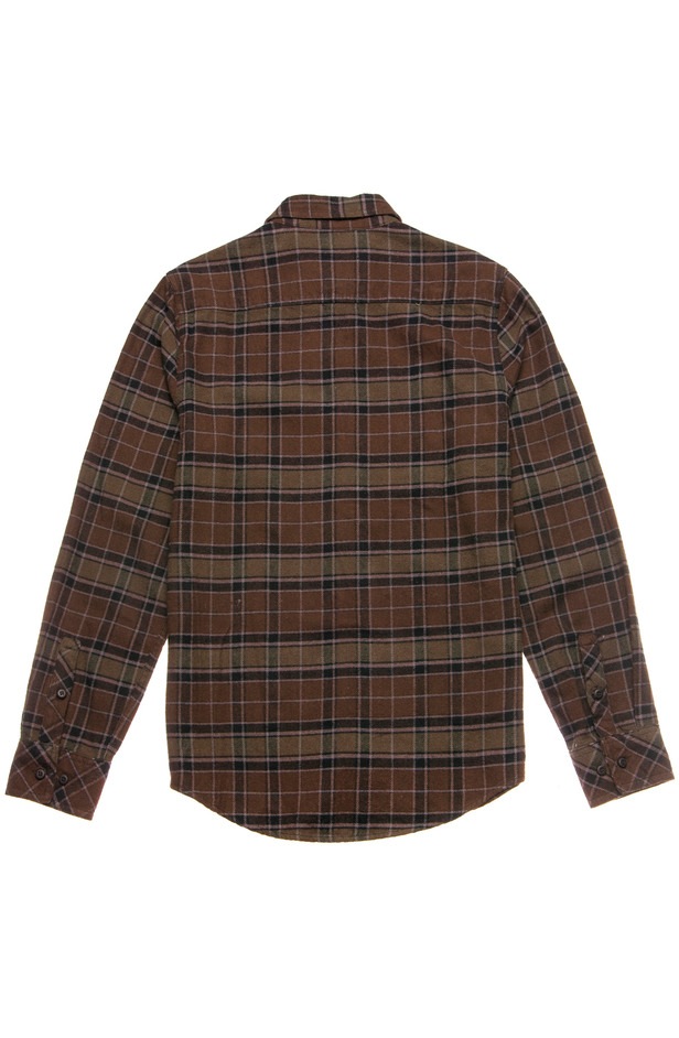 ��THE HUNDREDS/�����ϥ�ɥ�åġ�KAI LS FLANNEL / BLACK �֥�å� ��