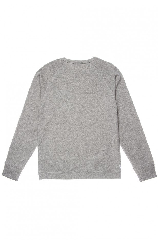 ��THE HUNDREDS/�����ϥ�ɥ�åġ�LOW POCKET CREWNECK / ATHLETIC HEATHER