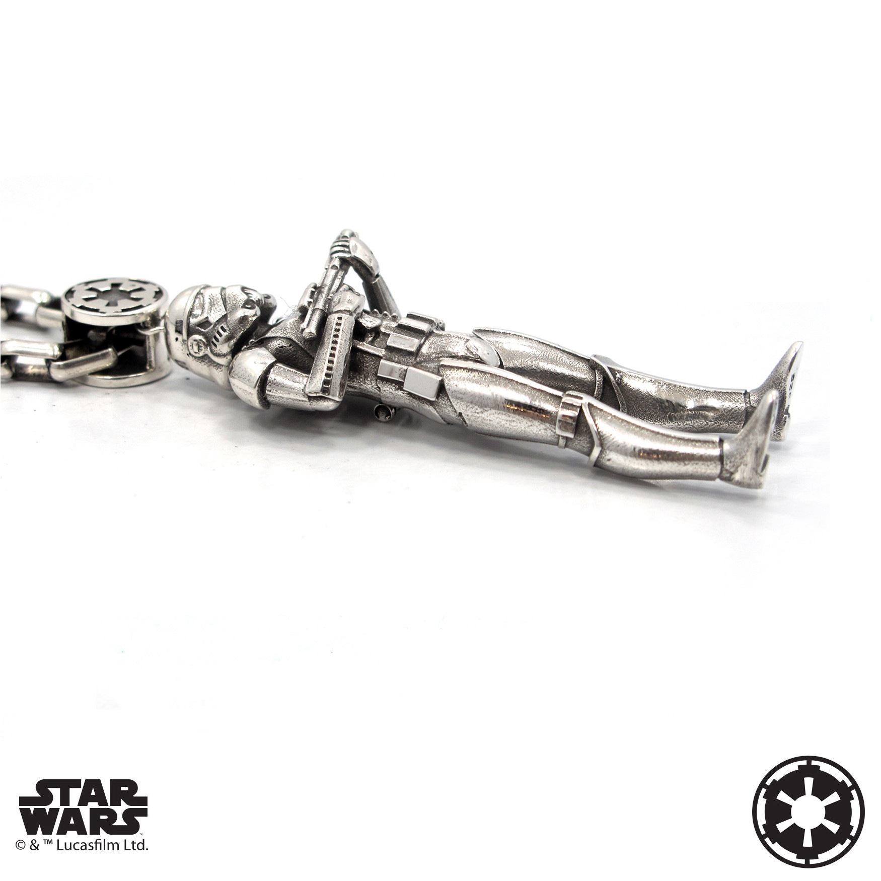 ��HANCHOLO/�ϥ����� �� STAR WARS/����������������STORMTROOPER PENDANT - PRECIOUS METALS  HCSW122 / STERLING 925