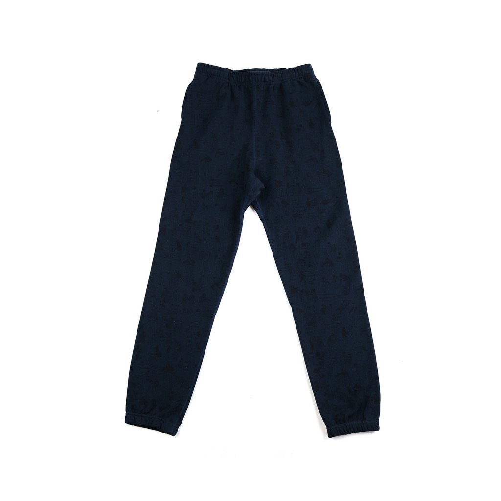 RAISED BY WOLVES/쥤ɥХ֥RIOT SWEATPANTS åȥѥ / AOP MIDNIGHT FLEECE ߥåɥʥȥ֥롼