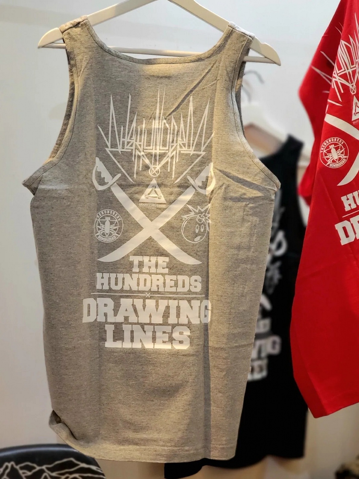 THE HUNDREDS/ϥɥåġMASHUP TANK 󥯥ȥå / HEATHER