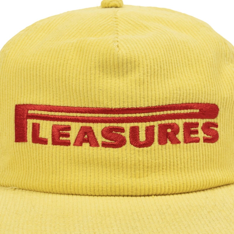��PLEASURES/�ץ쥸�㡼����PIT STOP CORDUROY HAT ����å� / YELLOW