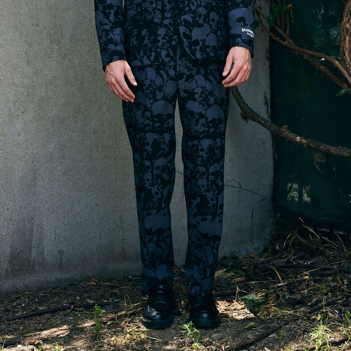 PLEASURES/ץ쥸㡼IUTER/DANTE TROUSERS ѥ / BLACK