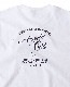 ACAPULCO GOLD/ץ륳 ɡGRADATION LOGO TEE T / WHITE