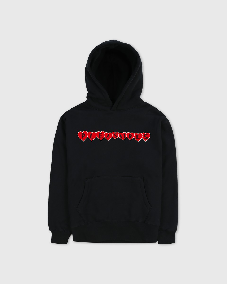 ��PLEASURES/�ץ쥸�㡼����GRIN HOODIE �ѡ����� / BLACK