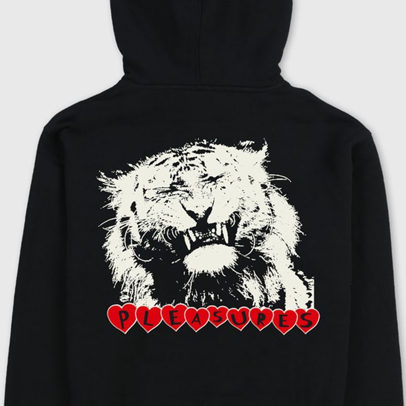 ��PLEASURES/�ץ쥸�㡼����GRIN HOODIE �ѡ����� / BLACK