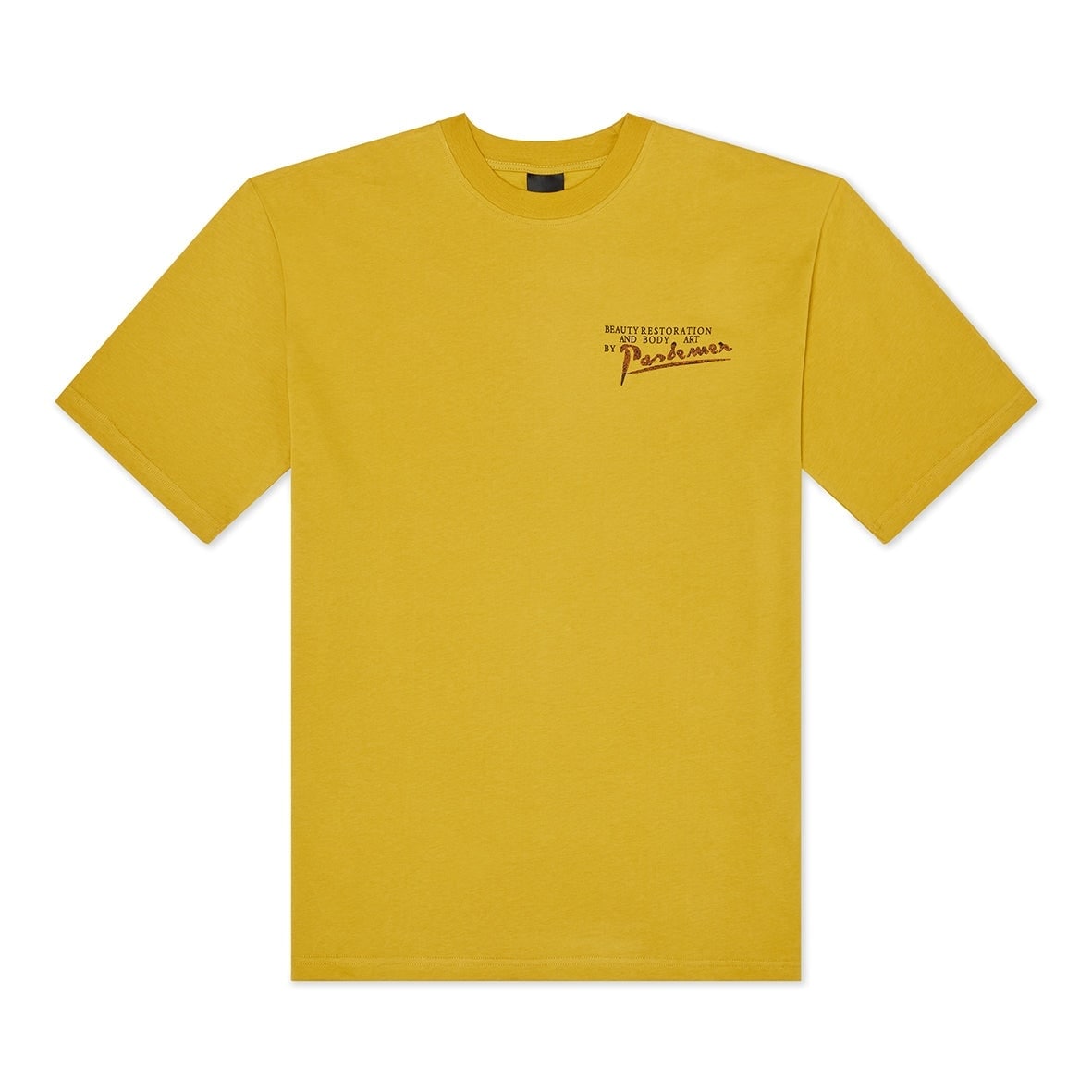 ��PAS DE MER/�ѥɥ����RESTORATION T-SHIRT T����� / MUSTARD