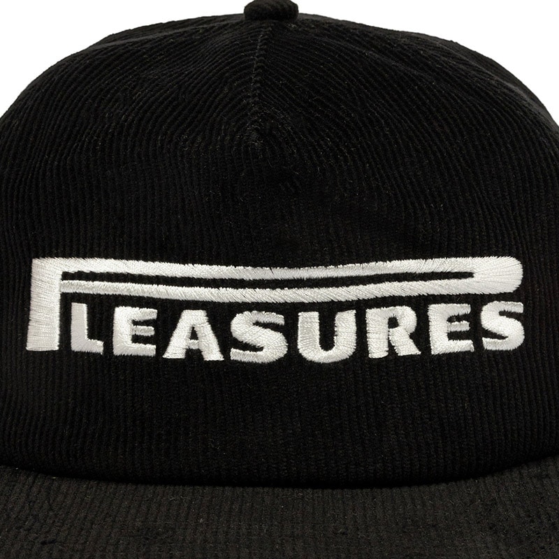 ��PLEASURES/�ץ쥸�㡼����PIT STOP CORDUROY HAT ����å� / BLACK