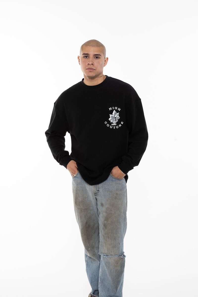 PAS DE MER/ѥɥHIGH COUTURE LONGSLEEVE ĹµT / VINTAGE BLACK