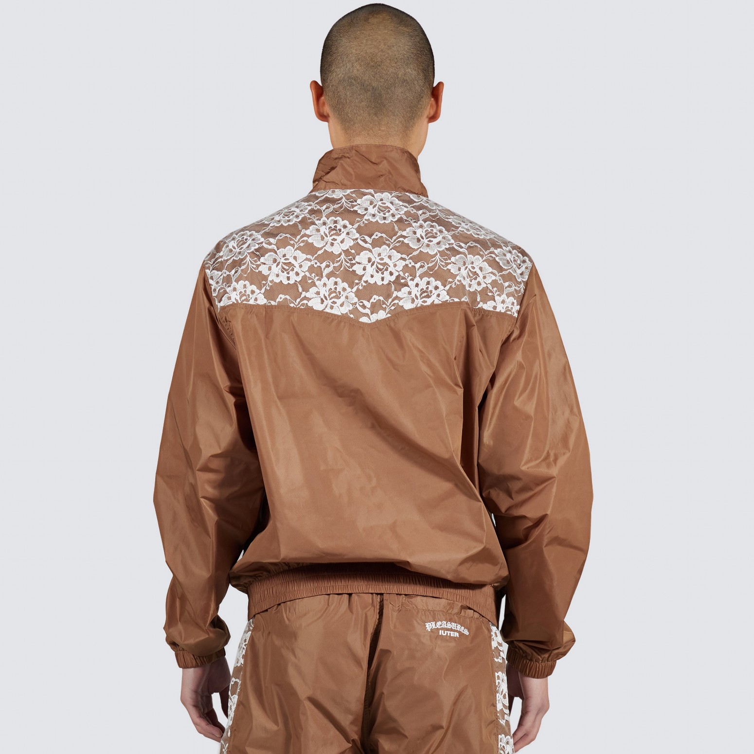 PLEASURES/ץ쥸㡼IUTER/FRANCESCA TRACK JACKET ȥå㥱å / BROWN