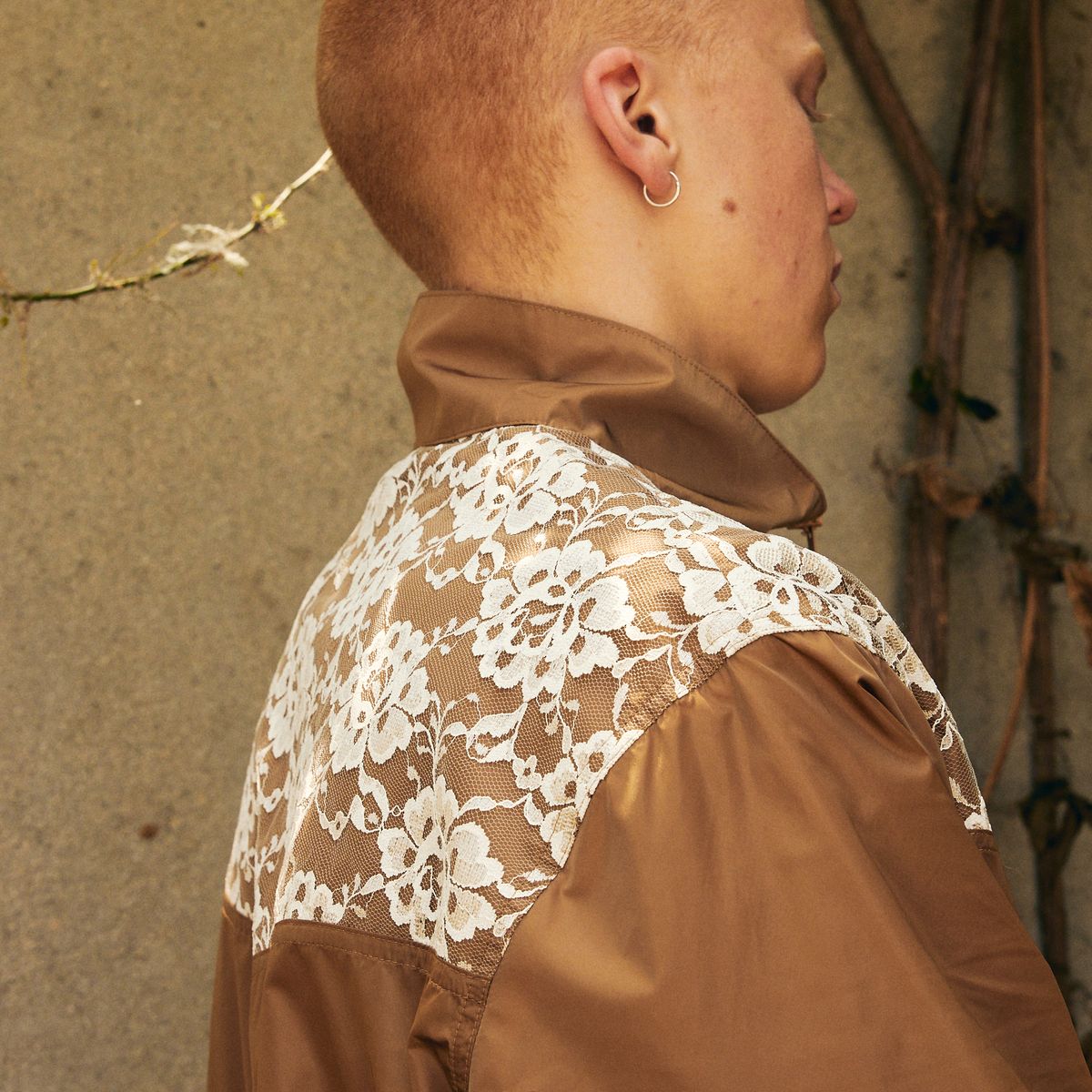 PLEASURES/ץ쥸㡼IUTER/FRANCESCA TRACK JACKET ȥå㥱å / BROWN