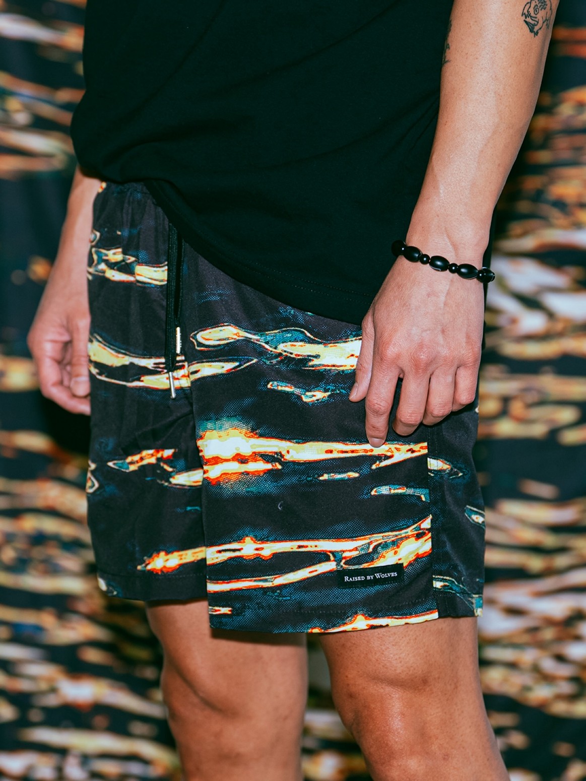 ��RAISED BY WOLVES/�쥤���ɥХ�����֥���Tigershark Water Shorts ���硼�ȥѥ�� / Tigershark