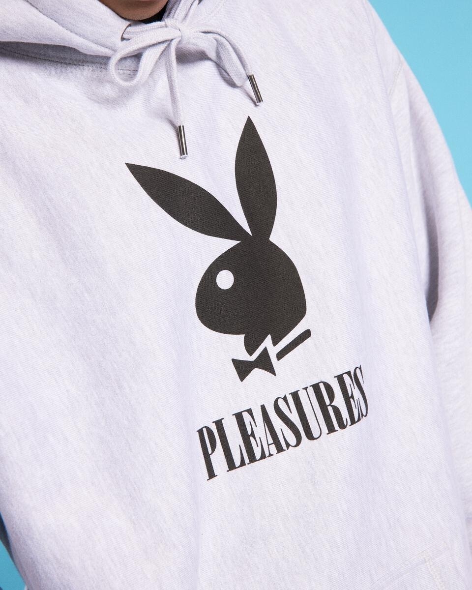 ��PLEASURES/�ץ쥸�㡼����PLAYBOY/�ץ쥤�ܡ�����PLAY HOODY �ѡ����� / HEATHER GREY ���졼