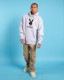 ��PLEASURES/�ץ쥸�㡼����PLAYBOY/�ץ쥤�ܡ�����PLAY HOODY �ѡ����� / HEATHER GREY ���졼