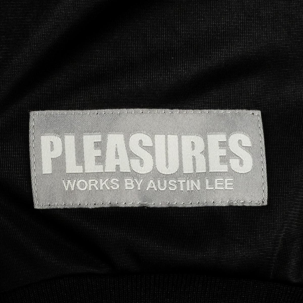 ��PLEASURES/�ץ쥸�㡼����AUSTIN LEE��SCREEN TRACK JACKET ���㥱�å� / BLACK