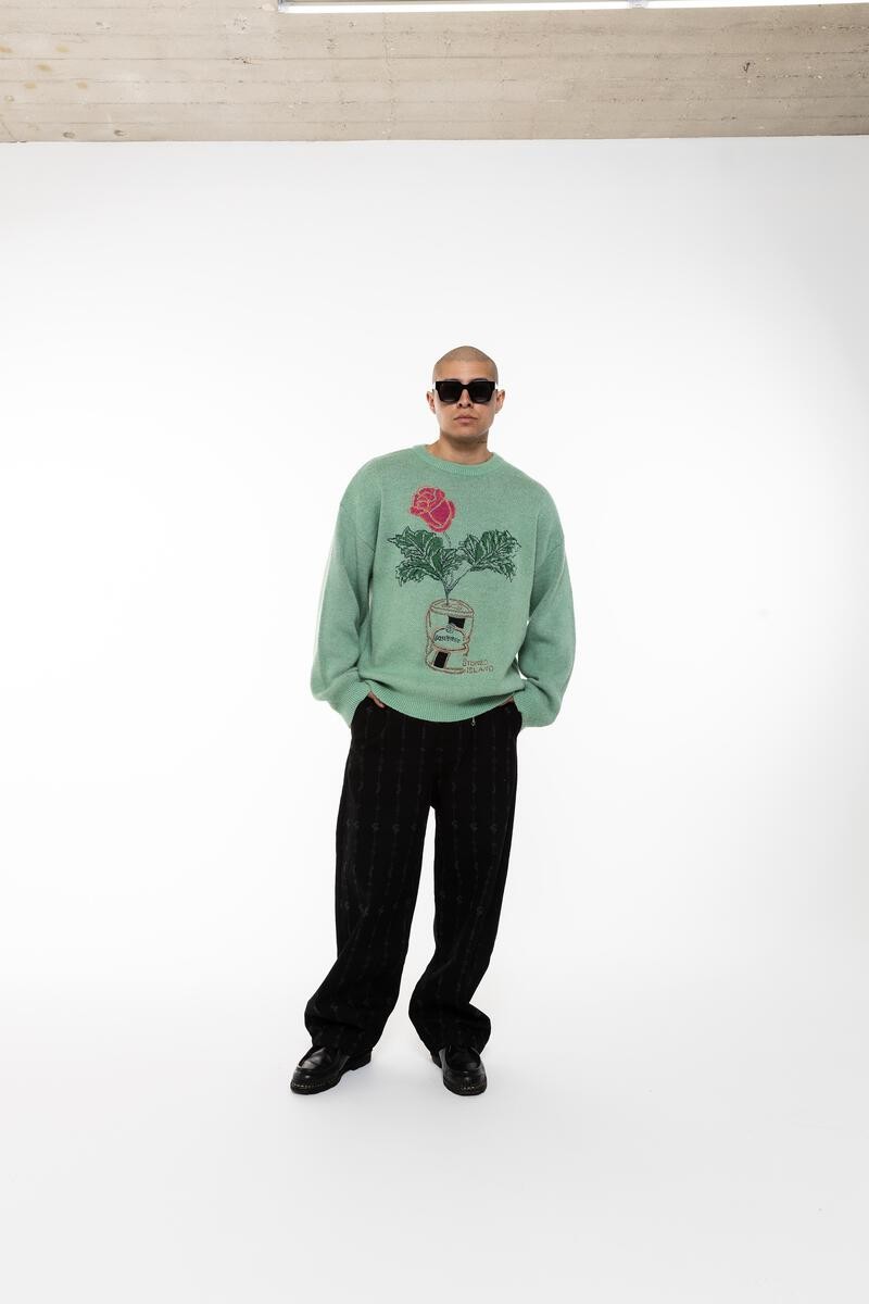 PAS DE MER/ѥɥLATTINA JUMPER ˥åȥ / GREEN