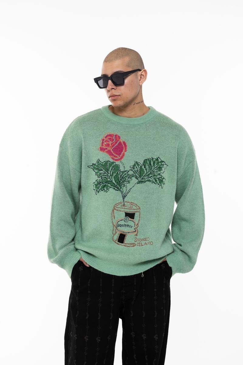 PAS DE MER/ѥɥLATTINA JUMPER ˥åȥ / GREEN