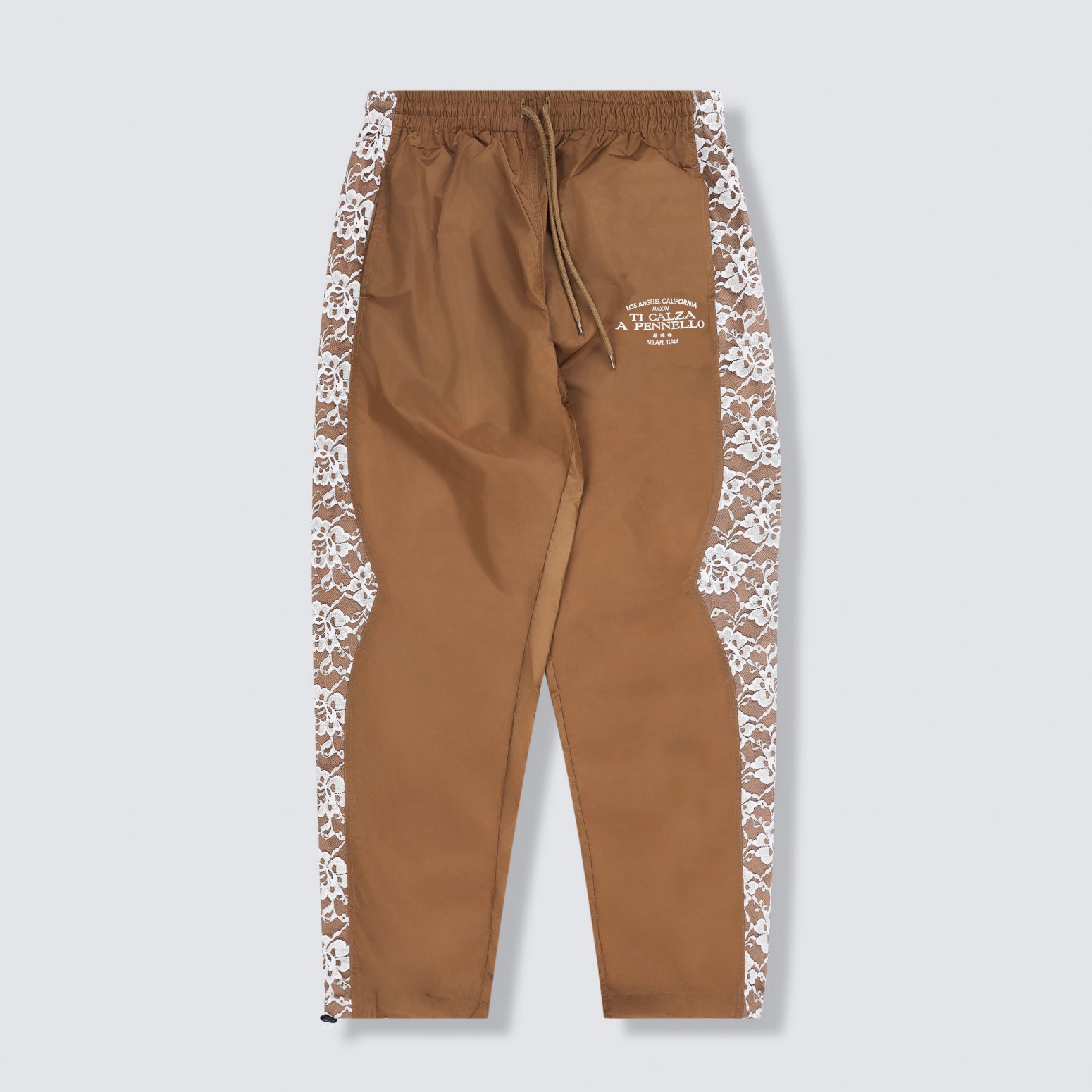 ��PLEASURES/�ץ쥸�㡼����IUTER/����������FRANCESCA TRACK PANTS �ѥ�� / BROWN