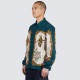 PLEASURES/ץ쥸㡼IUTER/LORENZO COACH JACKET 㥱å / DARK GREEN
