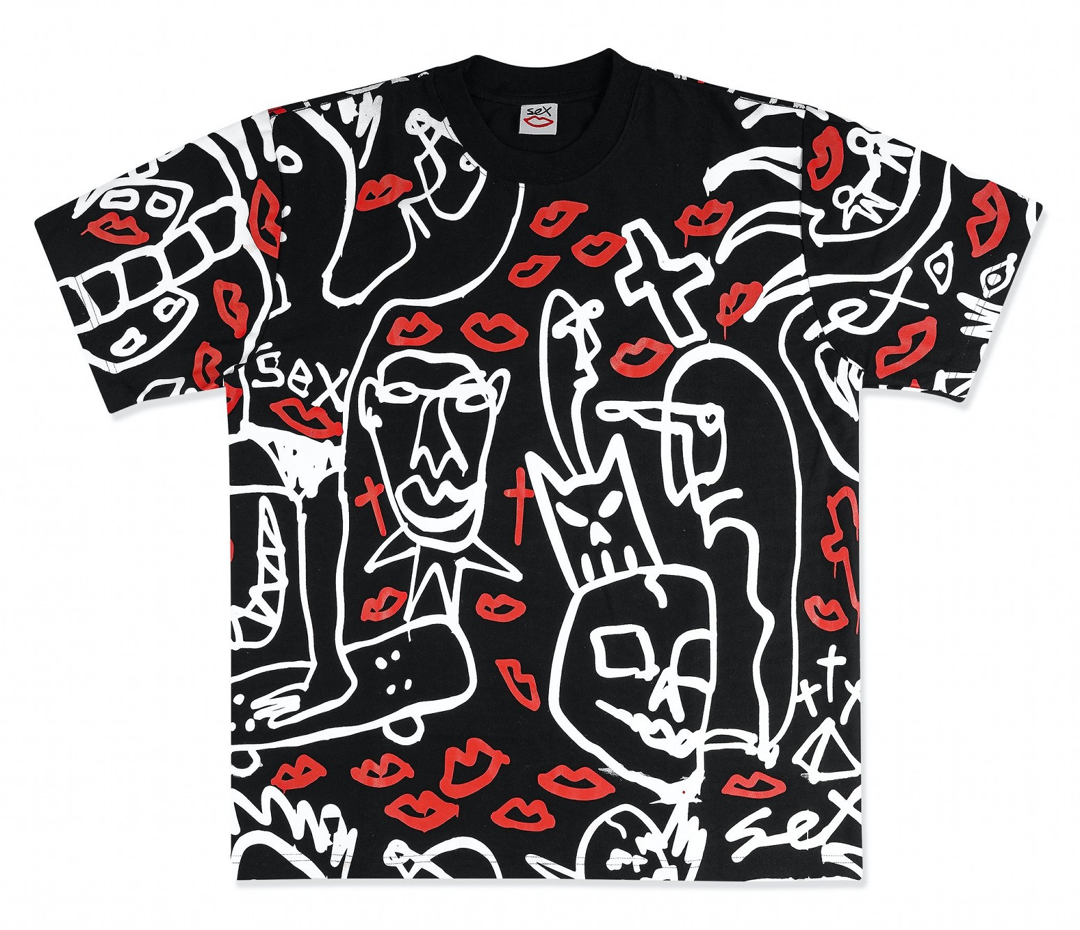 ��SEX SKATEBOARDS/���å����������ȥܡ��ɡ�LUIGIS  T����� / BLACK