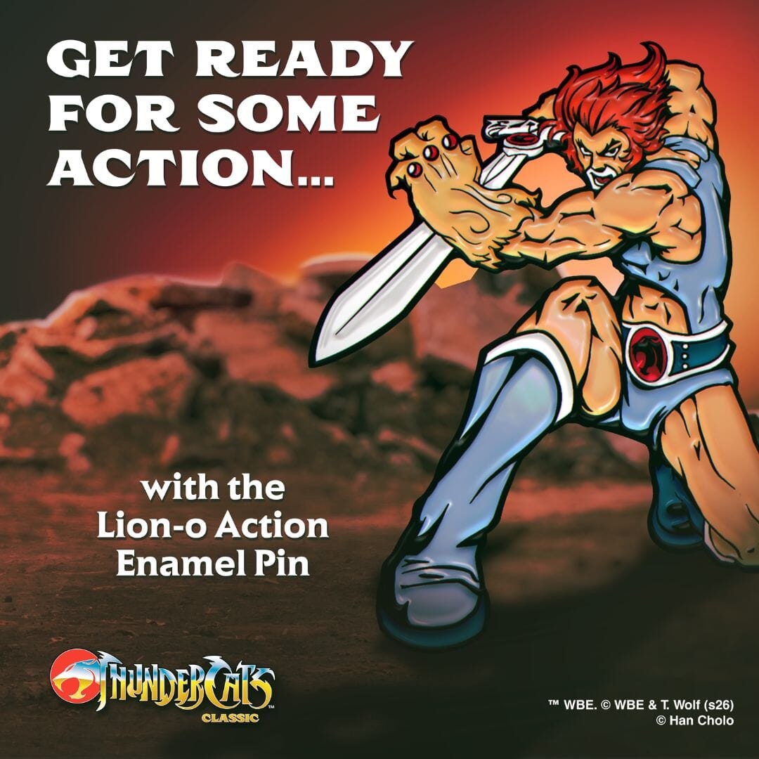 ��HANCHOLO/�ϥ������ߥ����������åġ�LION-O ACTION PIN �ԥ�Хå� / 