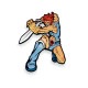 ��HANCHOLO/�ϥ������ߥ����������åġ�LION-O ACTION PIN �ԥ�Хå� / 