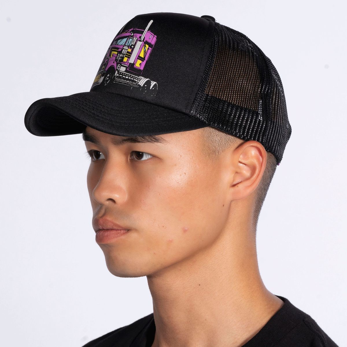 ��PLEASURES/�ץ쥸�㡼����SEMI TRUCKER ����å� / BLACK