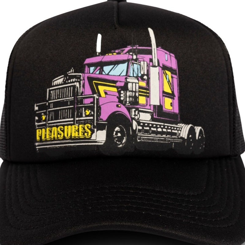 ��PLEASURES/�ץ쥸�㡼����SEMI TRUCKER ����å� / BLACK