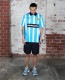 PLEASURES/ץ쥸㡼PENALTY SOCCER JERSEY å㡼 / BLUE ֥롼 