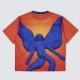 PLEASURES/ץ쥸㡼AUSTIN LEEANGEL FOOTBALL JERSEY T / ORANGE