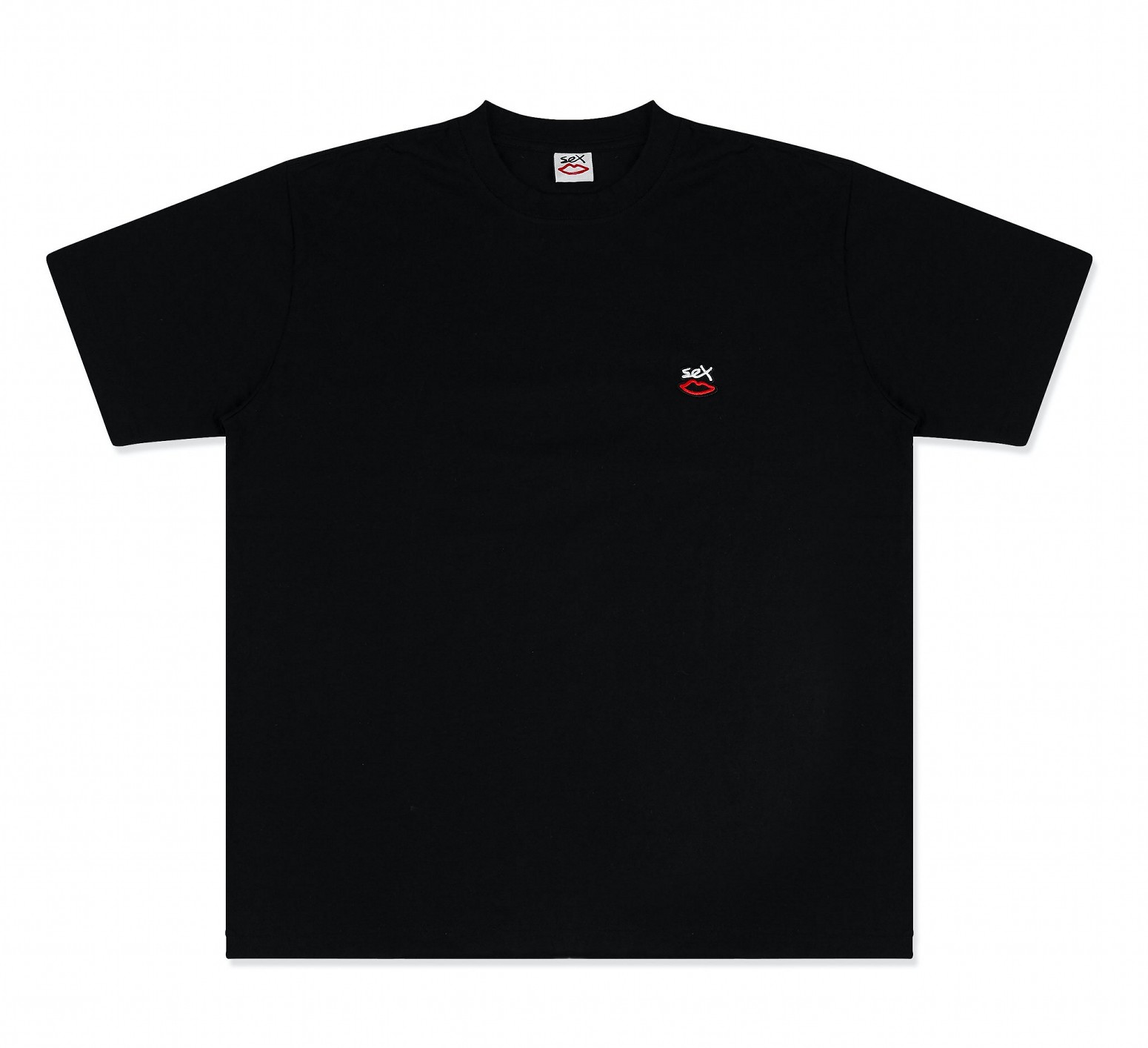 SEX SKATEBOARDS/åȥܡɡMINI EMBROIDERED LOGO  T / BLACK