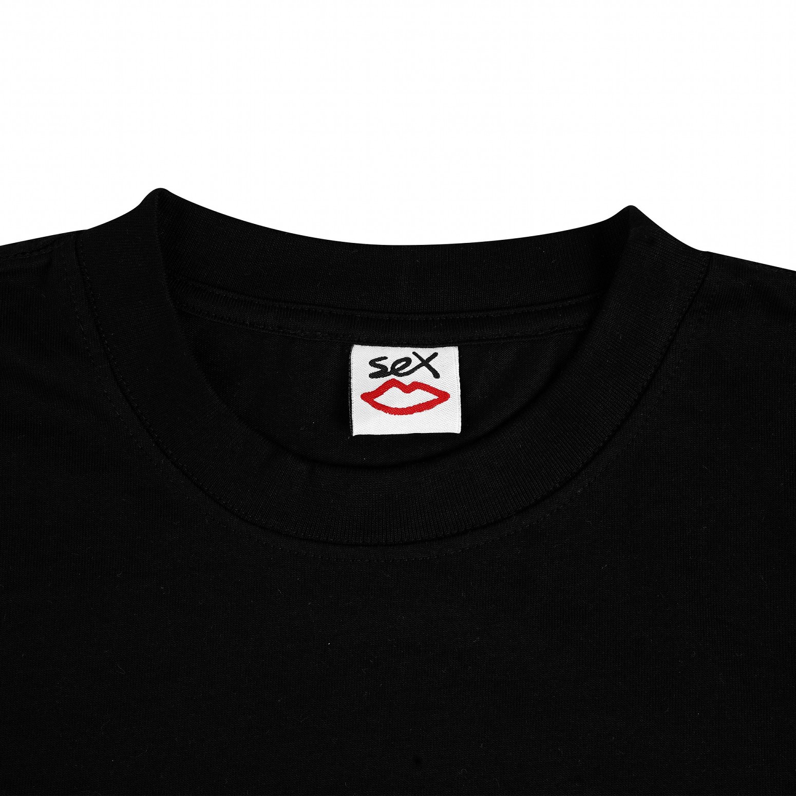 SEX SKATEBOARDS/åȥܡɡMINI EMBROIDERED LOGO  T / BLACK