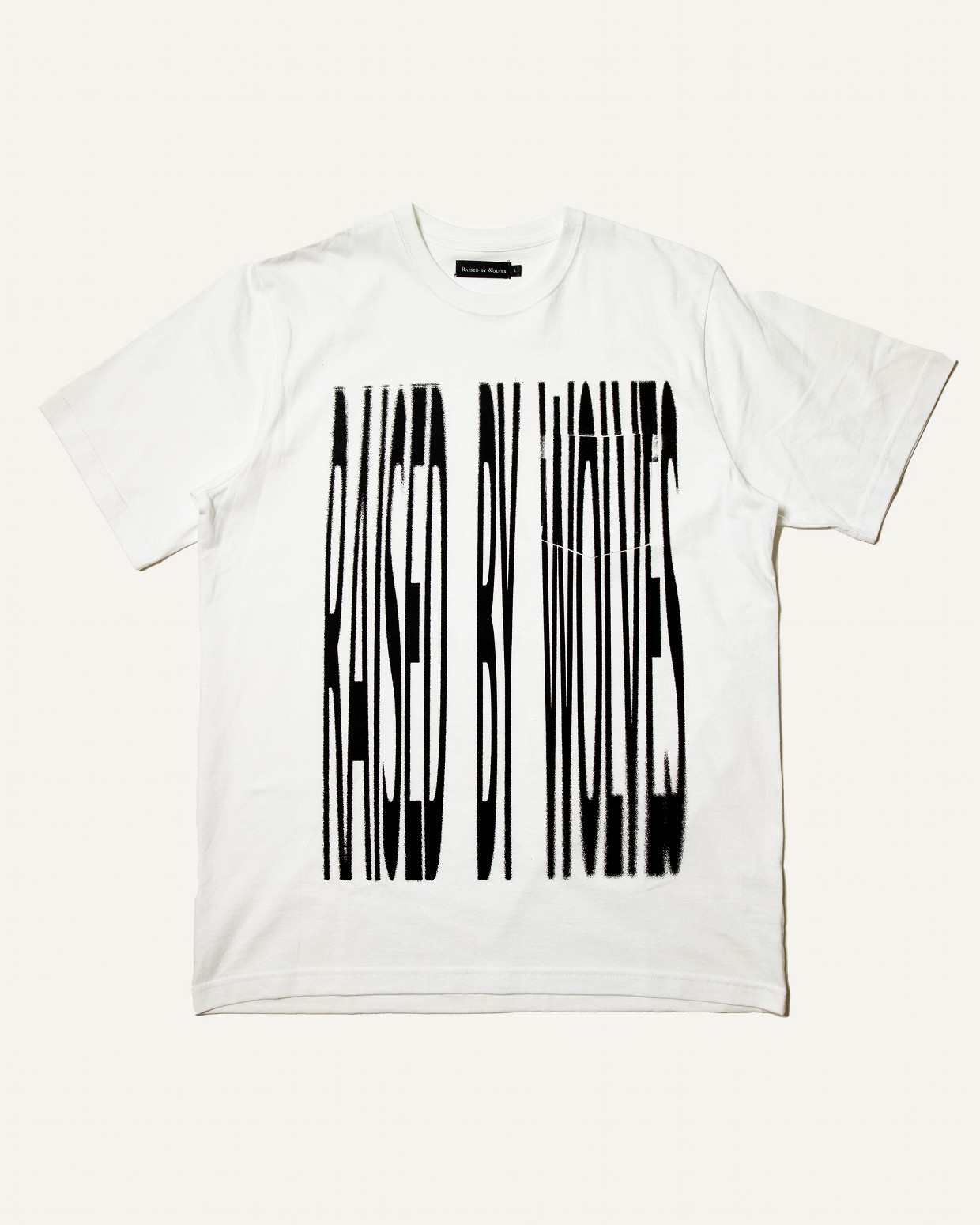 ��RAISED BY WOLVES/�쥤���ɥХ�����֥���STRETCH POCKET TEE T����� / WHITE