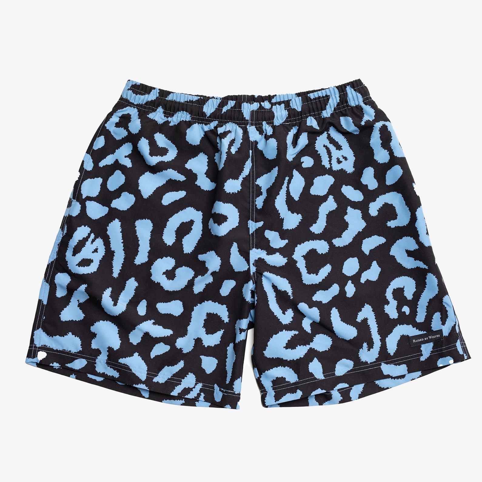 RAISED BY WOLVES/쥤ɥХ֥PEACE CAMO WATER SHORTS 硼ȥѥ / BLACK ֥å