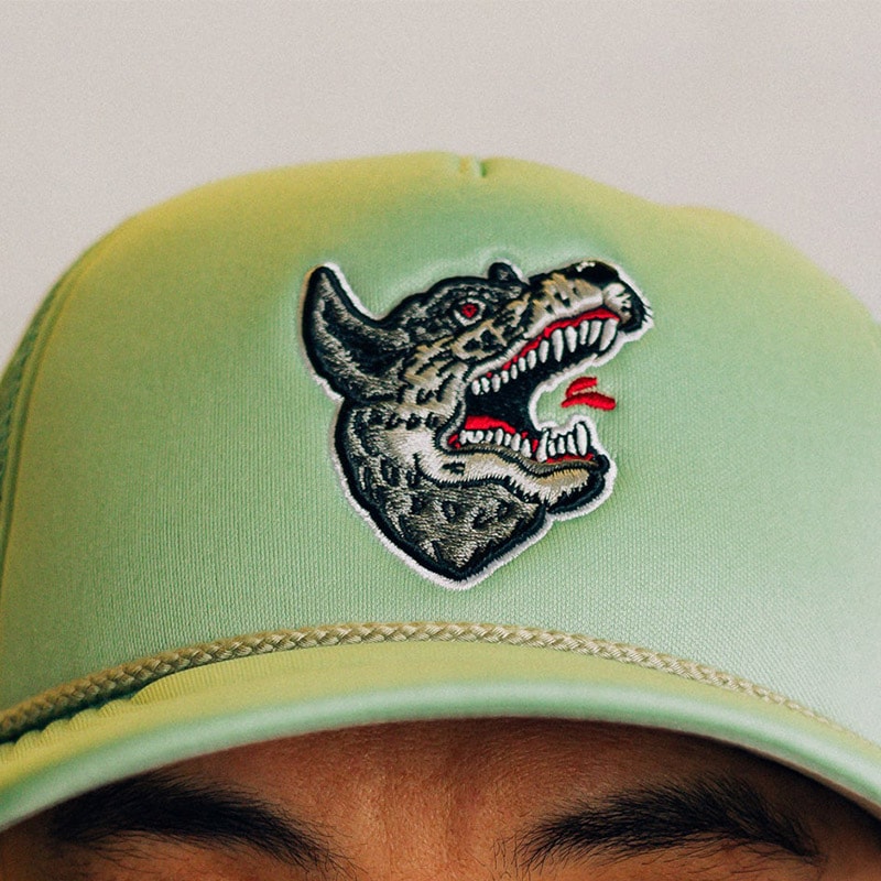 ��RAISED BY WOLVES/�쥤���ɥХ�����֥���RBW/47 SOUVENIR TRUCKER �ȥ�å�������å� / EUCALYPTUS
