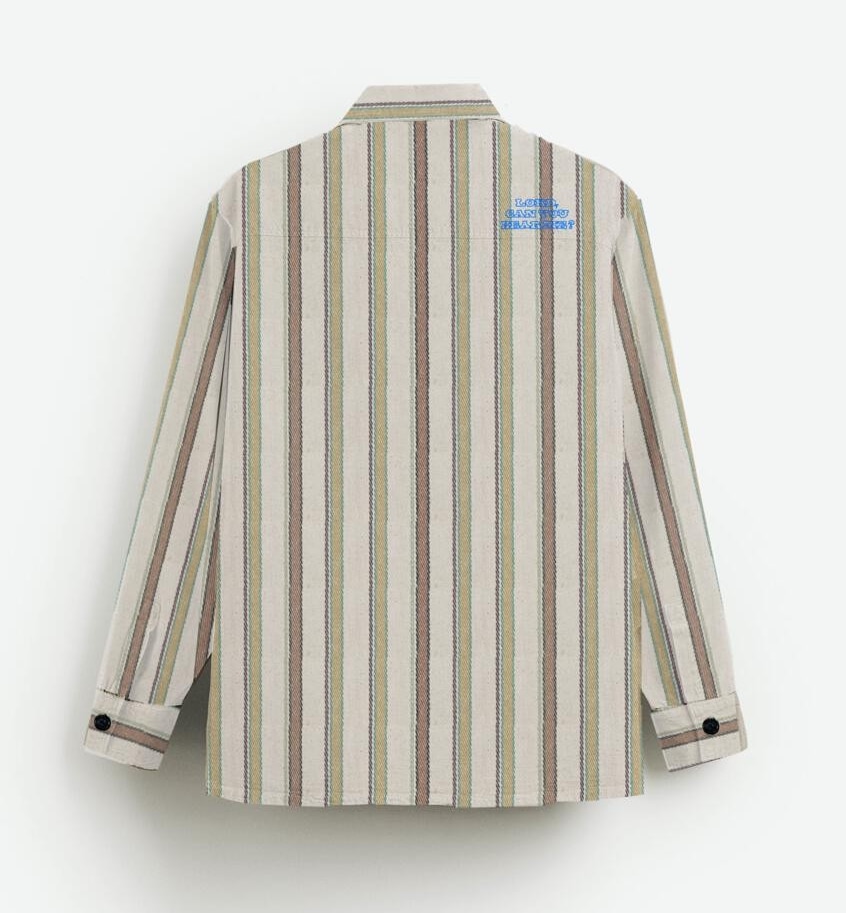 ��PAS DE MER/�ѥɥ����LORD SHIRT Ĺµ����� / MULTICOLOR